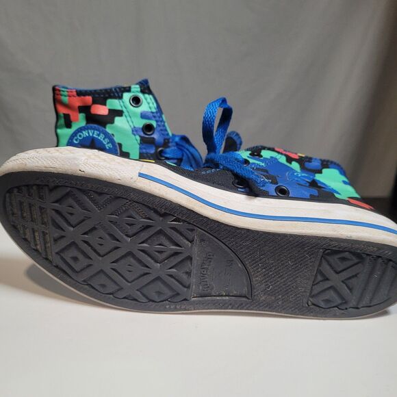 Converse All-Star High‎ Top Chuck Taylor Tetris Junior size 3 - Picture 5 of 6
